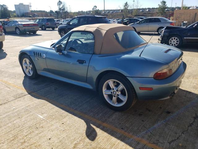 WBACN334X1LM03558 - 2001 BMW Z3 2.5 BLUE photo 2