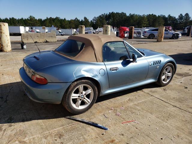 WBACN334X1LM03558 - 2001 BMW Z3 2.5 BLUE photo 3