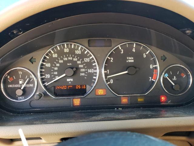 WBACN334X1LM03558 - 2001 BMW Z3 2.5 BLUE photo 9