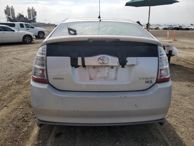 JTDKB20U477692329 - 2007 TOYOTA PRIUS SILVER photo 6