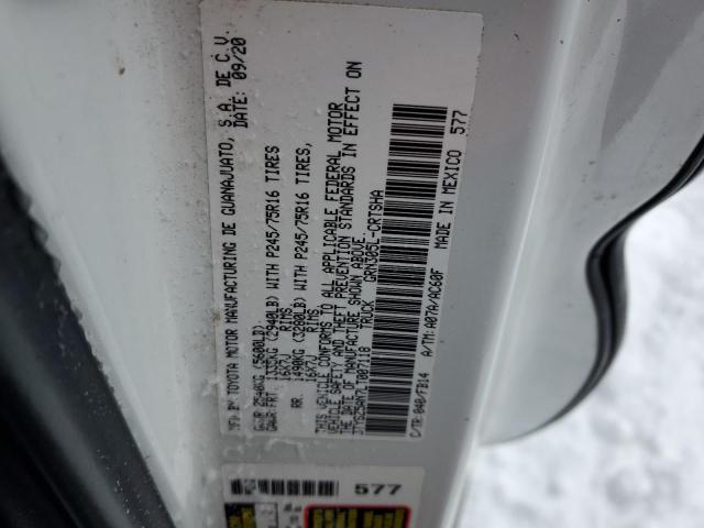 3TYSZ5AN7LT007118 - 2020 TOYOTA TACOMA ACCESS CAB Ağ foto 13