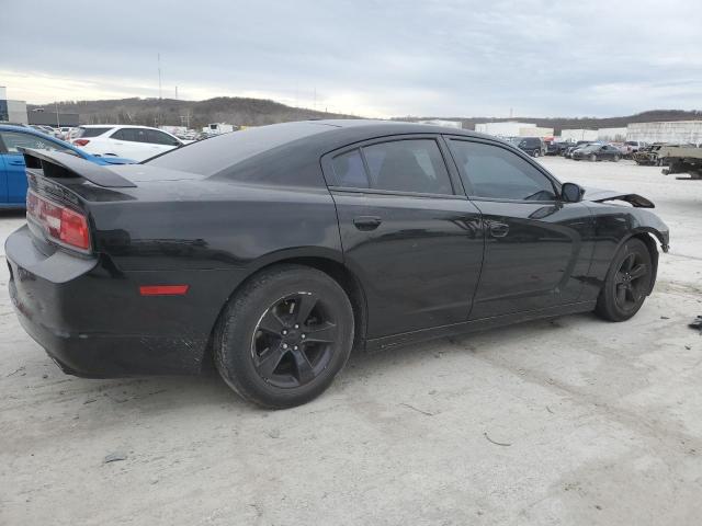 2C3CDXBG9CH161410 - 2012 DODGE CHARGER SE BLACK photo 3