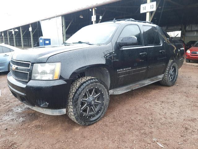 3GNTKFE38BG371247 - 2011 CHEVROLET AVALANCHE LT BLACK photo 1