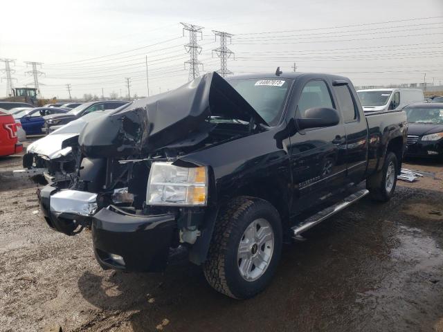 1GCRKSE30BZ256413 - 2011 CHEVROLET SILVERADO K1500 LT BLACK photo 1