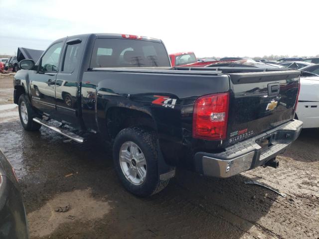 1GCRKSE30BZ256413 - 2011 CHEVROLET SILVERADO K1500 LT BLACK photo 2