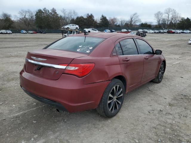 1C3CCBBB8DN602463 - 2013 CHRYSLER 200 TOURING RED photo 3