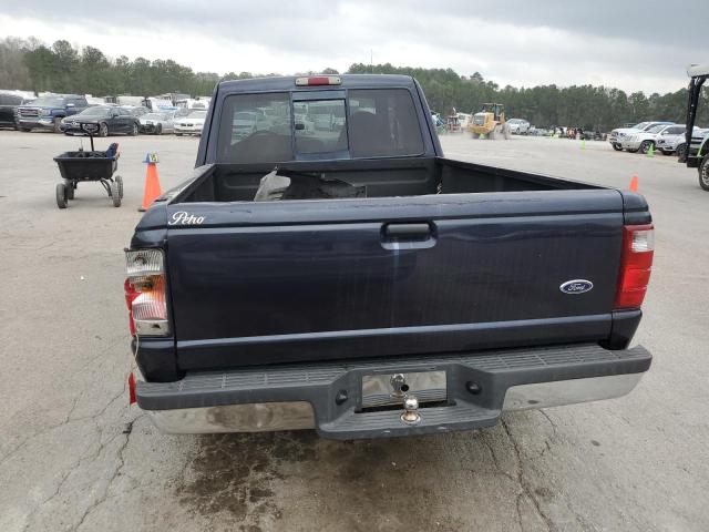 1FTYR44U22TA03318 - 2002 FORD RANGER SUPER CAB BLUE photo 6