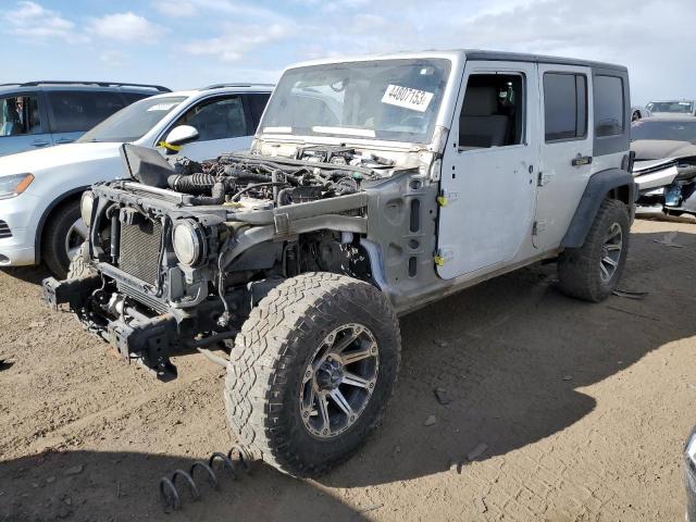 1J4GA39138L575254 - 2008 JEEP WRANGLER U X GRAY photo 1