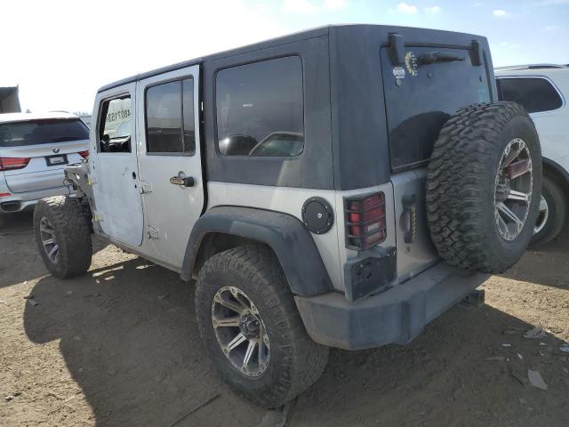 1J4GA39138L575254 - 2008 JEEP WRANGLER U X GRAY photo 2