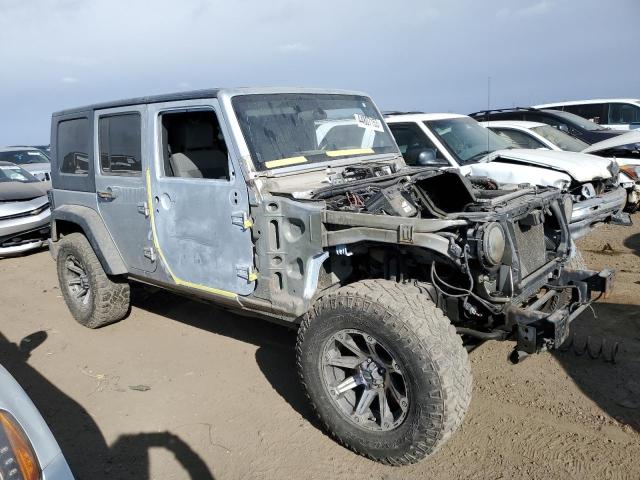 1J4GA39138L575254 - 2008 JEEP WRANGLER U X GRAY photo 4