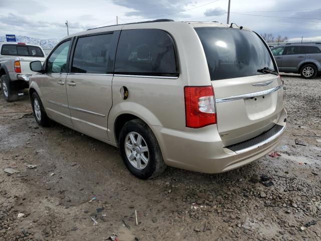 2C4RC1BG1CR375341 - 2012 CHRYSLER TOWN & COU TOURING BEIGE photo 2