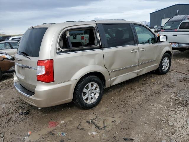 2C4RC1BG1CR375341 - 2012 CHRYSLER TOWN & COU TOURING BEIGE photo 3