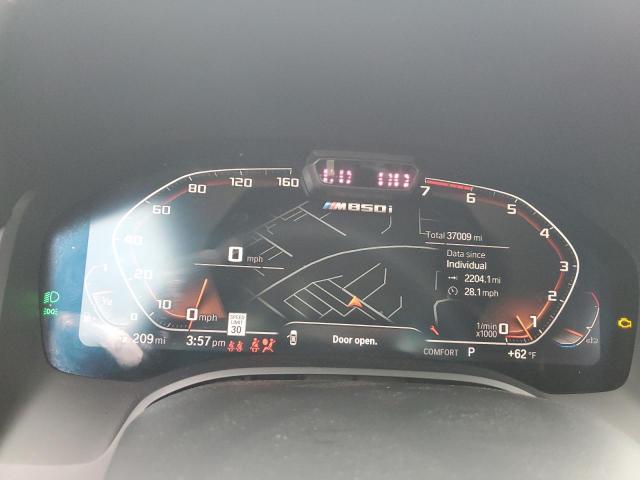 WBAFY4C58KBX39218 - 2019 BMW M850XI WHITE photo 9