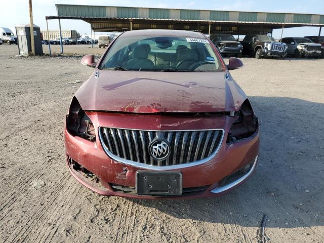 2G4GK5EX2G9197471 - 2016 BUICK REGAL MAROON photo 5