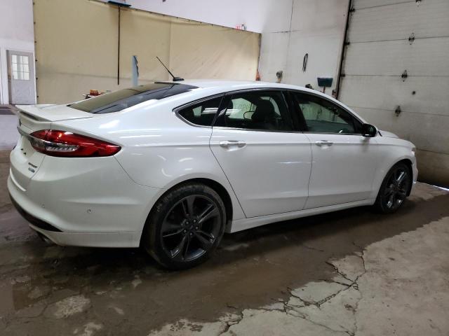 3FA6P0VP3HR396891 - 2017 FORD FUSION SPORT WHITE photo 3