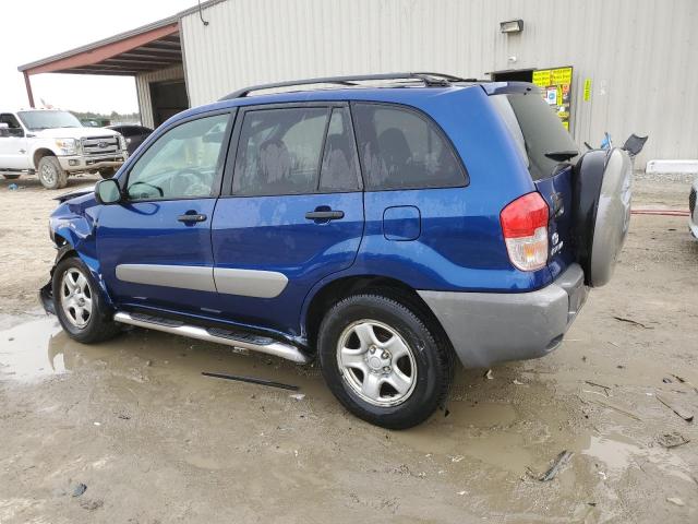 JTEHH20V736094149 - 2003 TOYOTA RAV4 BLUE photo 2