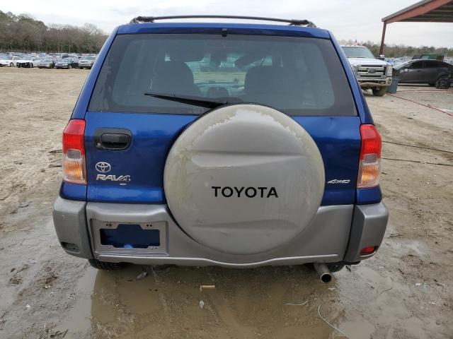 JTEHH20V736094149 - 2003 TOYOTA RAV4 BLUE photo 6