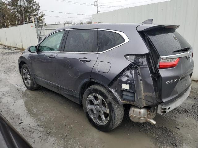 7FARW2H8XJE050052 - 2018 HONDA CR-V EXL GRAY photo 2