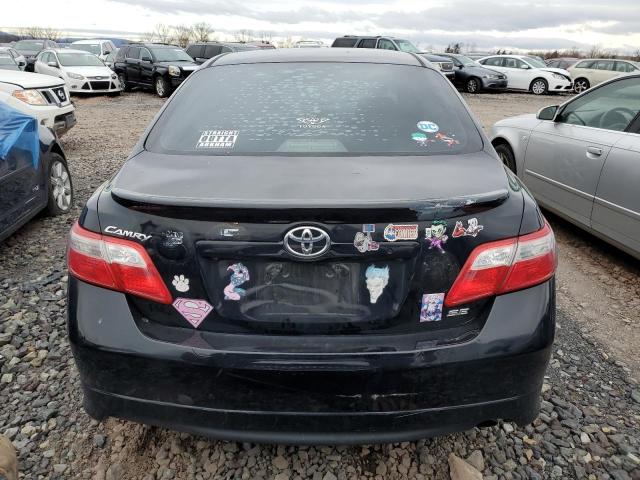 4T1BE46K69U277165 - 2009 TOYOTA CAMRY BASE BLACK photo 6