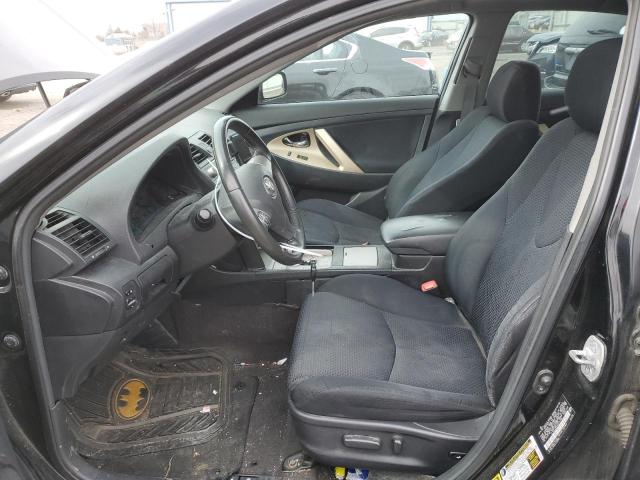 4T1BE46K69U277165 - 2009 TOYOTA CAMRY BASE BLACK photo 7