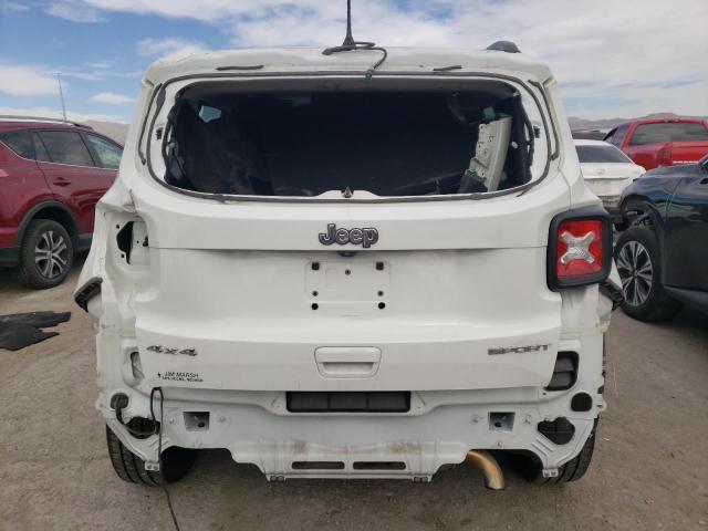 ZACCJBAB1JPH06184 - 2018 JEEP RENEGADE SPORT WHITE photo 6