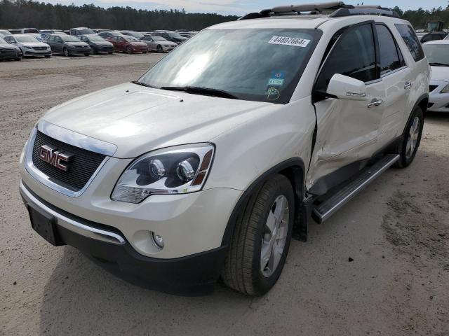 1GKKRSED4BJ266516 - 2011 GMC ACADIA SLT-2 WHITE photo 1