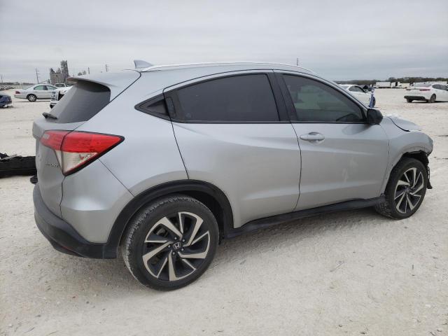 3CZRU5H12KG715389 - 2019 HONDA HR-V SPORT SILVER photo 3