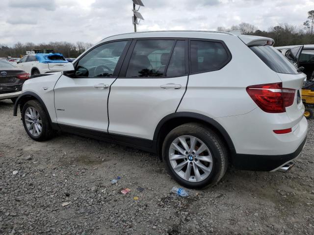 5UXWX9C54H0T13192 - 2017 BMW X3 XDRIVE28I WHITE photo 2