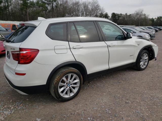 5UXWX9C54H0T13192 - 2017 BMW X3 XDRIVE28I WHITE photo 3