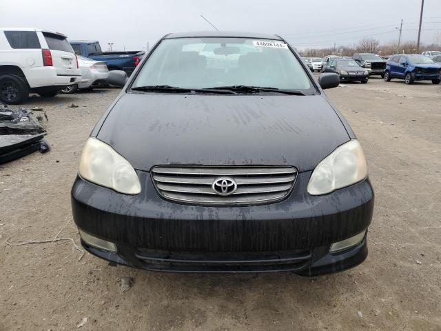 1NXBR38E13Z155696 - 2003 TOYOTA COROLLA CE BLACK photo 5