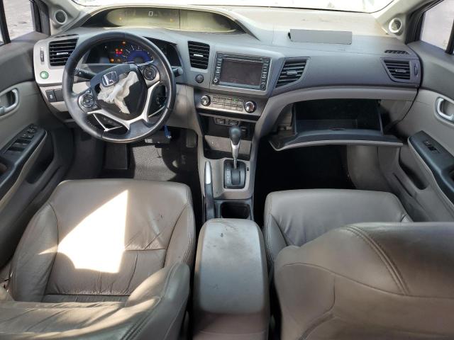 2HGFB2F94CH576858 - 2012 HONDA CIVIC EXL შავი ფოტო 8