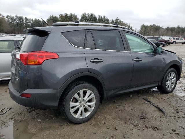 2T3DFREVXEW177294 - 2014 TOYOTA RAV4 LIMITED GRAY photo 3