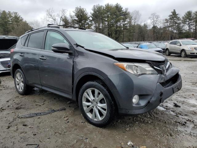 2T3DFREVXEW177294 - 2014 TOYOTA RAV4 LIMITED GRAY photo 4