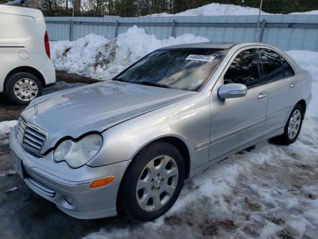 WDBRF81JX5F635841 - 2005 MERCEDES-BENZ C 240 4MATIC SILVER photo 1