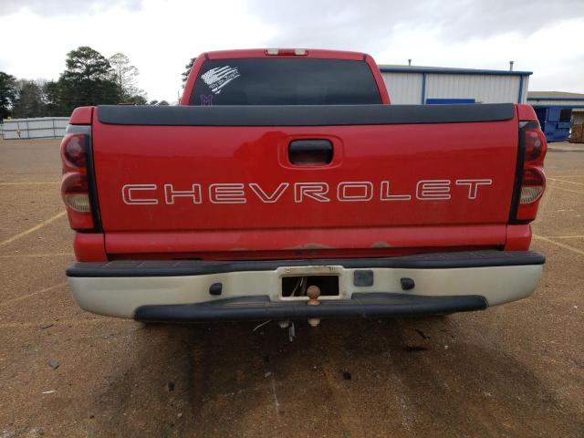 3GCEC14X46G225102 - 2006 CHEVROLET SILVERADO C1500 RED photo 6