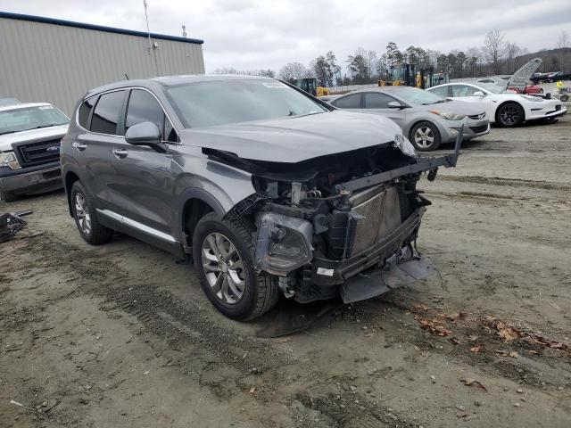 5NMS23AD2LH136799 - 2020 HYUNDAI SANTA FE SE GRAY photo 4