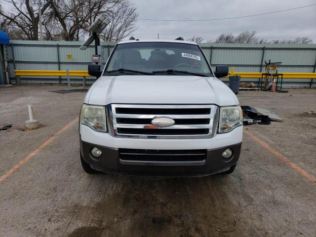 1FMFK15567LA56320 - 2007 FORD EXPEDITION EL XLT WHITE photo 5