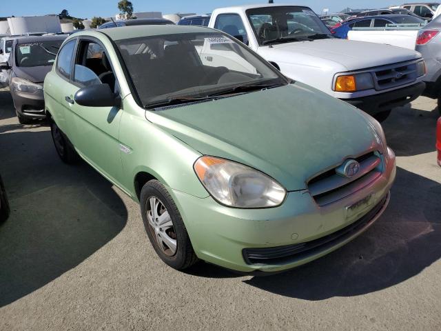 KMHCM36C37U015420 - 2007 HYUNDAI ACCENT GS GREEN photo 4