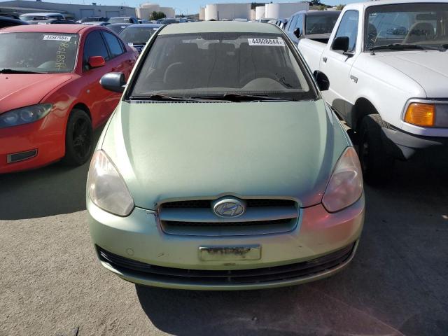 KMHCM36C37U015420 - 2007 HYUNDAI ACCENT GS GREEN photo 5