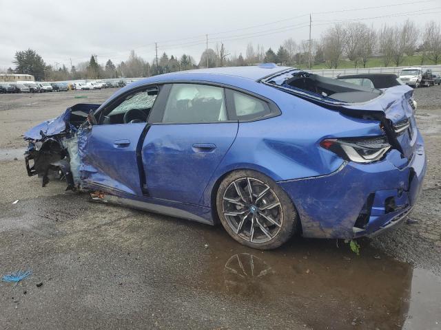 WBY73AW09NFN20168 - 2022 BMW I4 EDRIVE4 BLUE photo 2