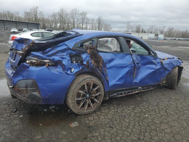 WBY73AW09NFN20168 - 2022 BMW I4 EDRIVE4 BLUE photo 3