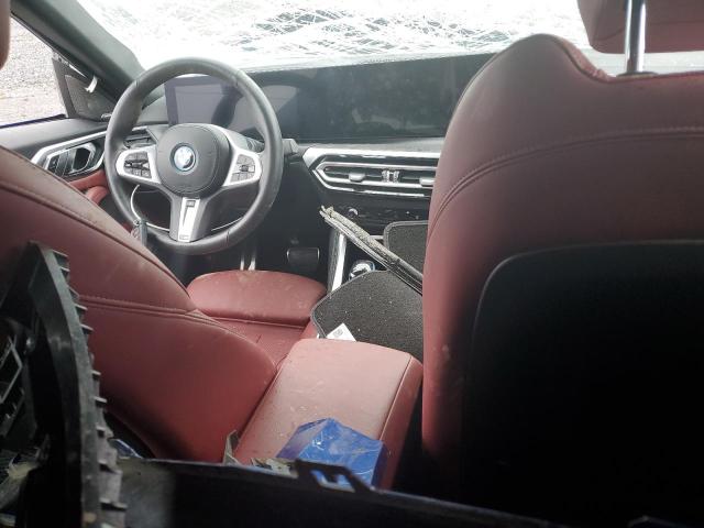 WBY73AW09NFN20168 - 2022 BMW I4 EDRIVE4 BLUE photo 8