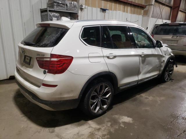 5UXWX9C56F0D44699 - 2015 BMW X3 XDRIVE28I WHITE photo 3