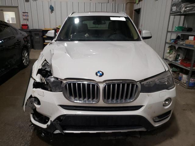 5UXWX9C56F0D44699 - 2015 BMW X3 XDRIVE28I WHITE photo 5