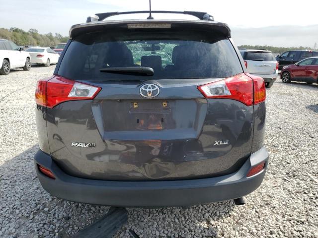 2T3WFREVXFW205461 - 2015 TOYOTA RAV4 XLE GRAY photo 6