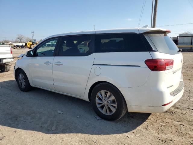 KNDMB5C15H6230865 - 2017 KIA SEDONA LX WHITE photo 2