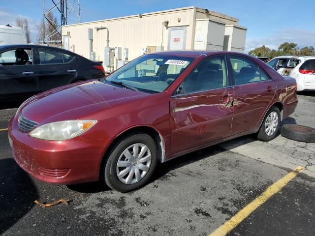 4T1BE32K05U426924 - 2005 TOYOTA CAMRY LE BURGUNDY photo 1