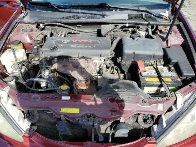 4T1BE32K05U426924 - 2005 TOYOTA CAMRY LE BURGUNDY photo 11