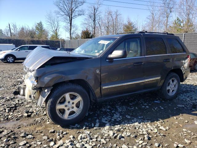 1J8HR58N36C369554 - 2006 JEEP GRAND CHER LIMITED GRAY photo 1