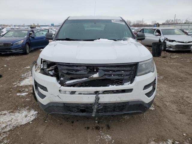 1FM5K8AR5HGB55556 - 2017 FORD EXPLORER POLICE INTERCEPTOR 白色 照片 5